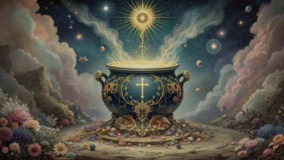 Illustrative image for The Golden Cauldron Guided Journey